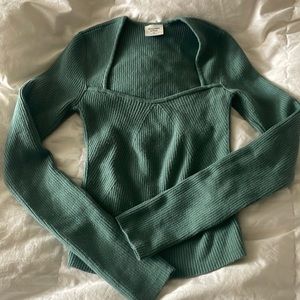 Abercrombie square neck top